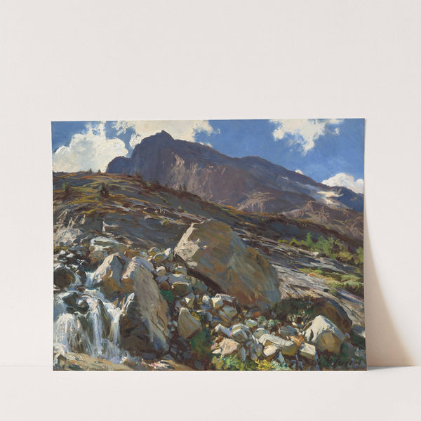 Simplon Pass by John Singer Sargent