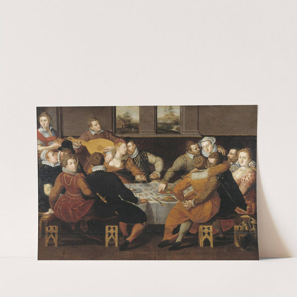 Sinful Mankind Surprised by the Day of Judgment by Dirck Barendsz.