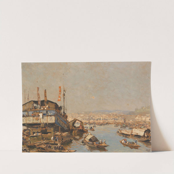 Singapore Harbor by Erich Kips