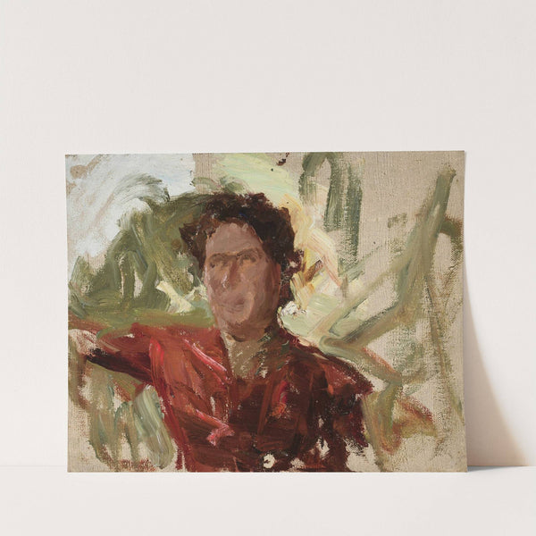 Singer Alina Doré by Jan Ciągliński