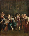 Singer At The Spinet With Admirers
