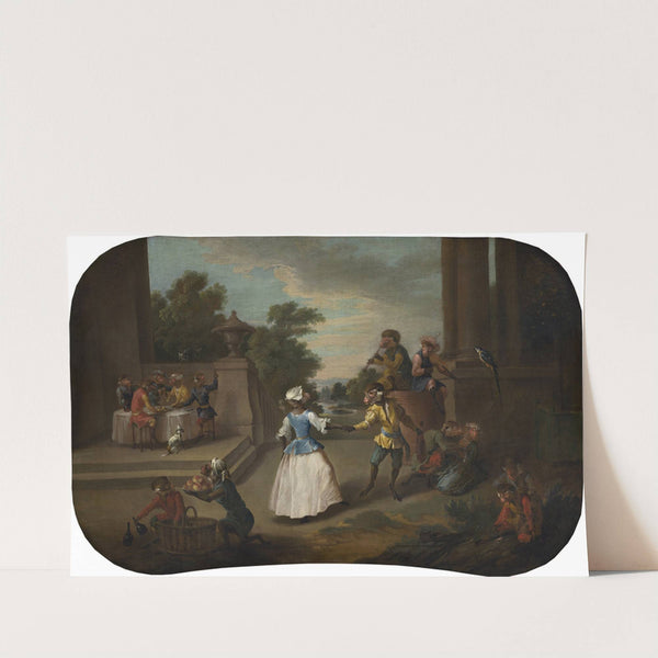 Singerie - The Dance by Christophe Huet