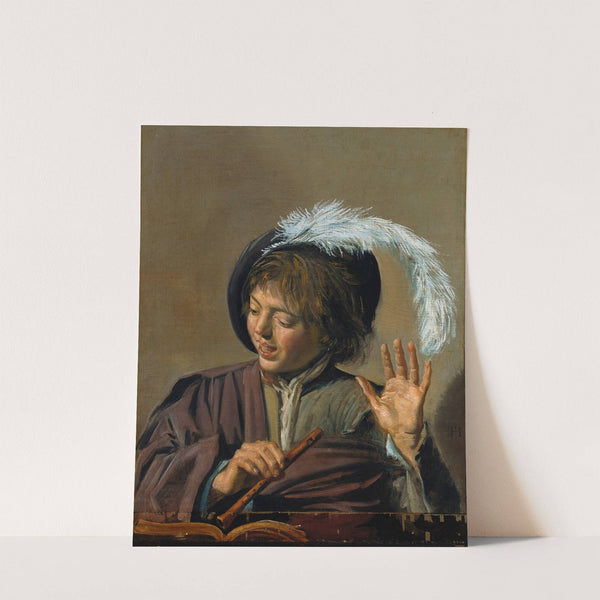 Singing Boy with Flute (circa 1623) by Frans Hals