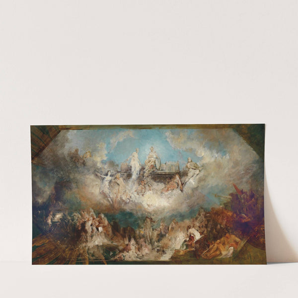 Sinking of the Nibelungen Stronghold into the Rhine by Hans Makart