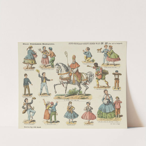 Sint-Nicolaas geeft ieder wat. (1875-1919) by Emrik & Binger