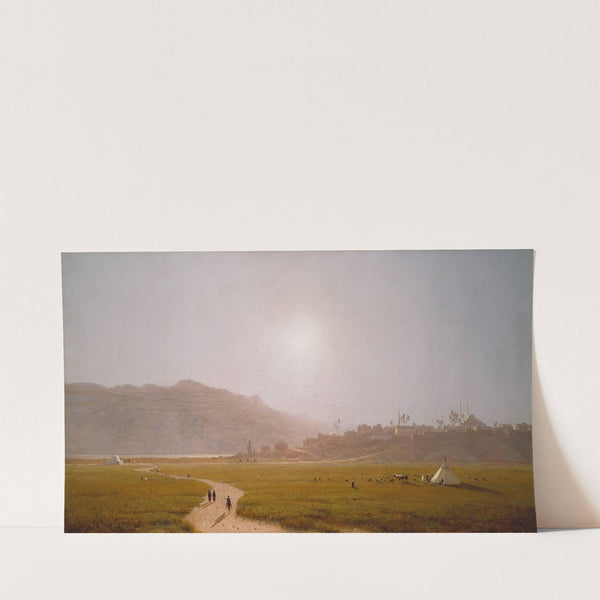 Siout,Egypt (1874) by Sanford Robinson Gifford