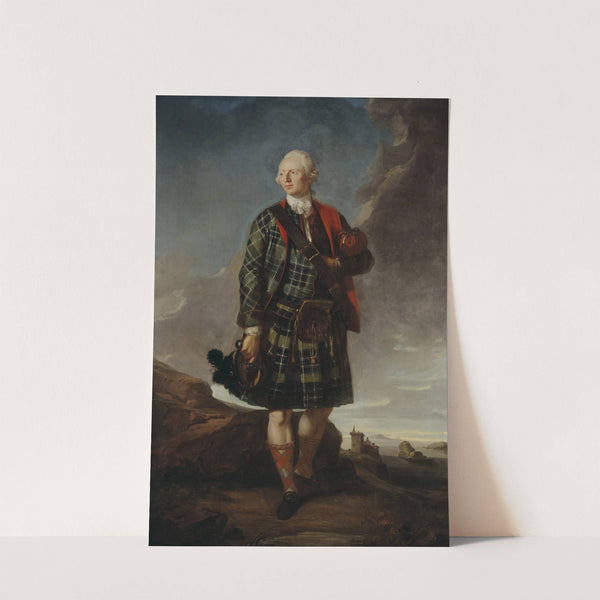 Sir Alexander Macdonald (Sir Alasdair MacDhòmhnaill Shlèite), 1744 - 1795. 9th Baronet of Sleat and 1st Baron Macdonald of Slate by Sir George Chalmers