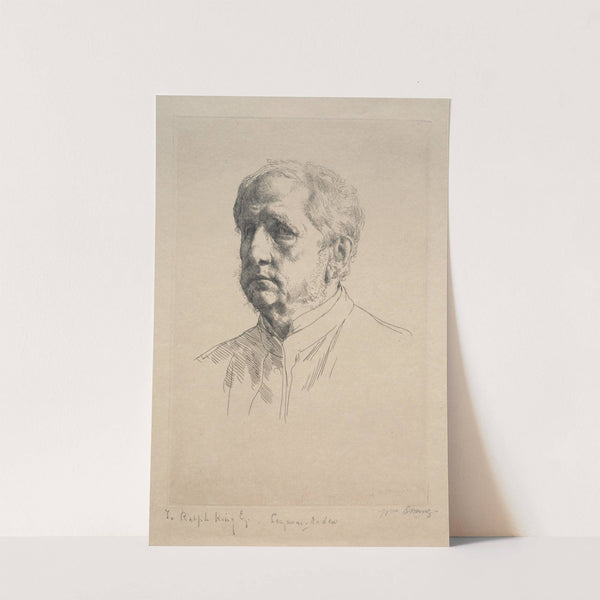 Sir Francis Seymour Haden (1883) by William Strang