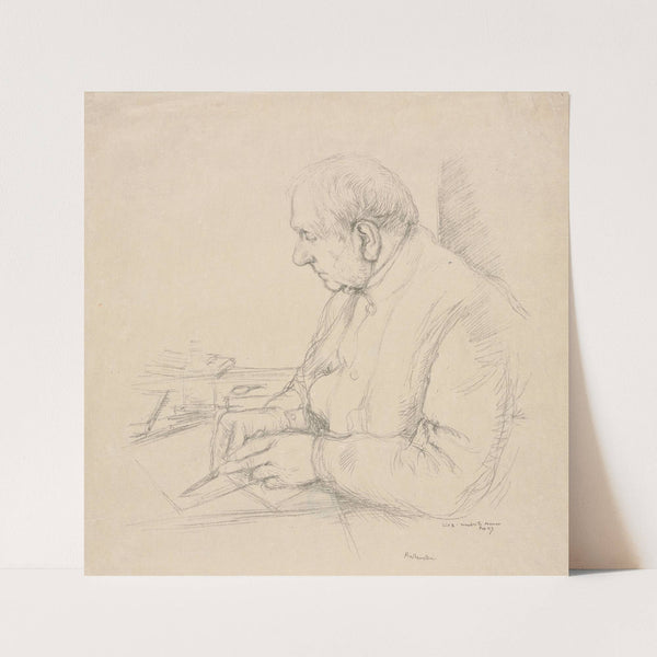 Sir Francis Seymour Haden by William Rothenstein