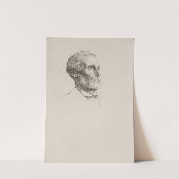 Sir Frederick W. Burton by Alphonse Legros