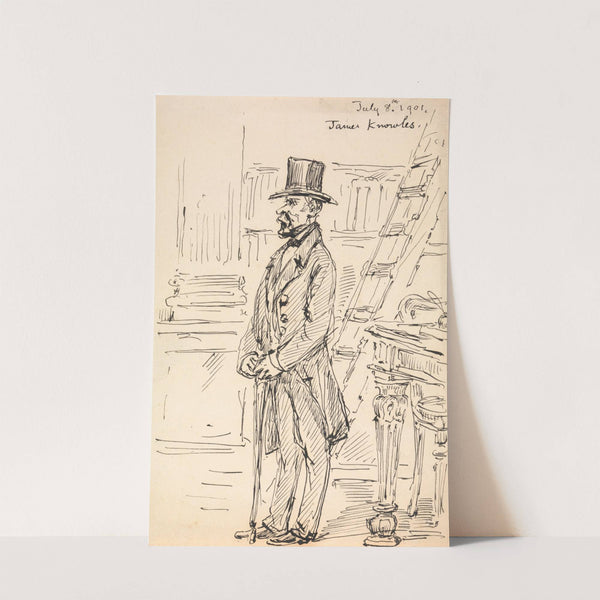 Sir James Thomas Knowles by Eyre Crowe