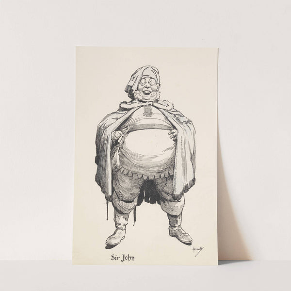 Sir John Falstaff by John Hassall