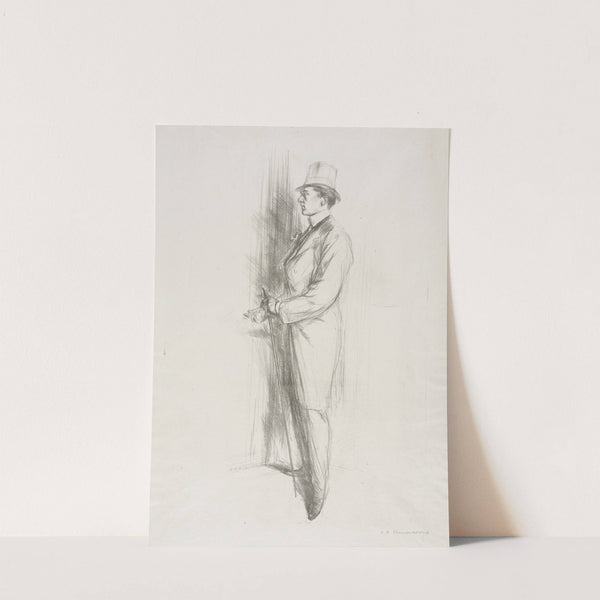 Sir Max Beerbohm (1896) by Charles Haslewood Shannon