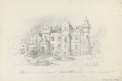 Sir Walter Scott’s Castle in Abbotsford, Scotland
