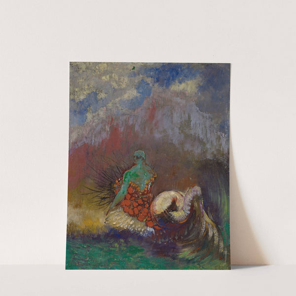 Siren (1900) by Odilon Redon