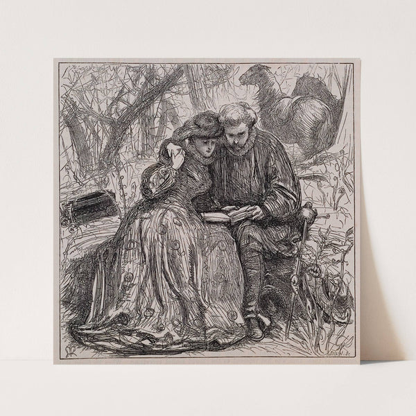 Sister Anna’s Probation – Anna and Henry Are United by Sir John Everett Millais