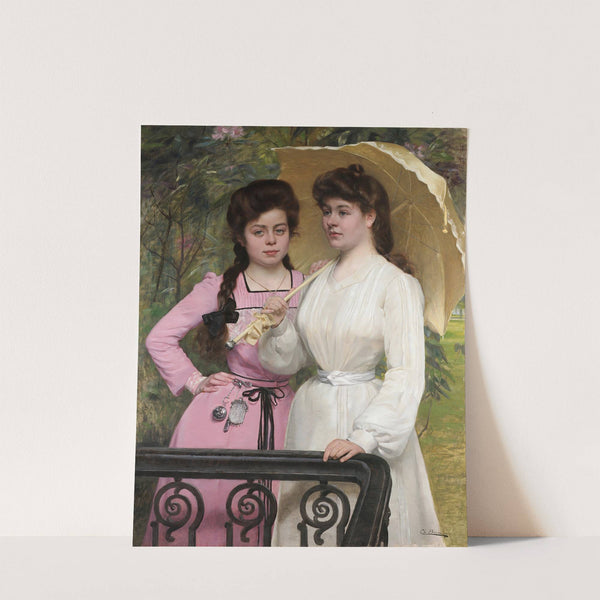 Sisters (1901) by Charles Boom