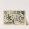 Sister’s new beau (1900-1905) by Charles Dana Gibson