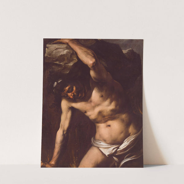 Sisyphus by Giovanni Battista Langetti