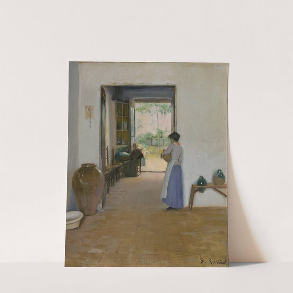 Sitges Interior by Santiago Rusiñol