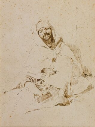 Sitting Arab