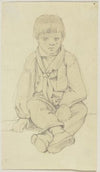 Sitting boy
