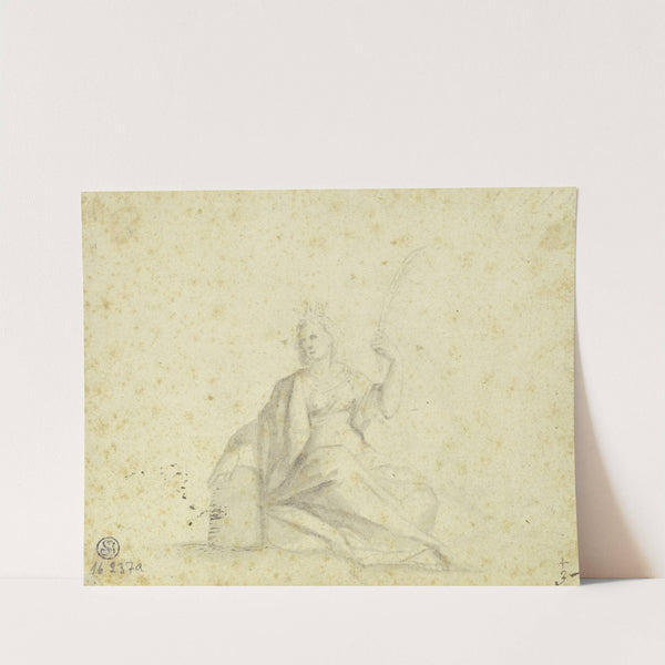 Sitting Fides by Conrad Mantius