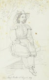 Sitting girl
