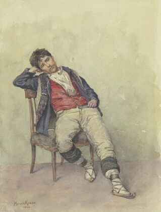 Sitting Italian