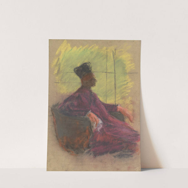 Sitting (1880) by Ladislav Mednyánszky