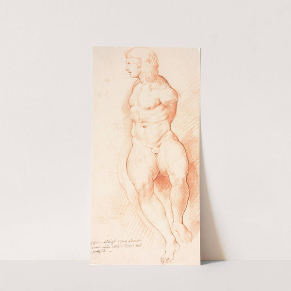 Sitting Man – after an Antique Sculpture by Willem Panneels