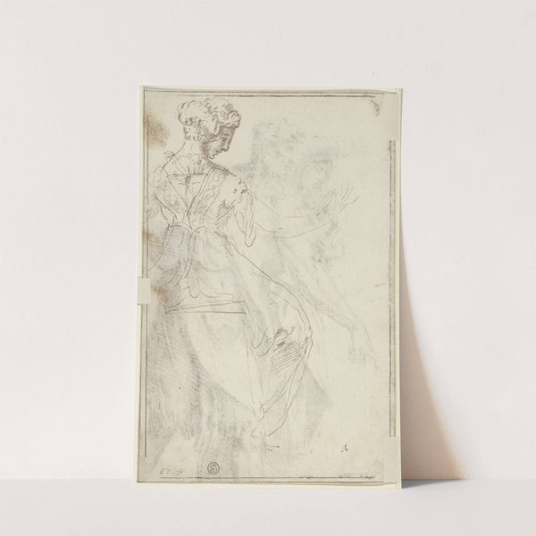 Sitting woman by Baccio Bandinelli