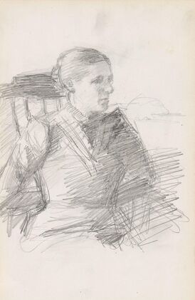 Sitting woman