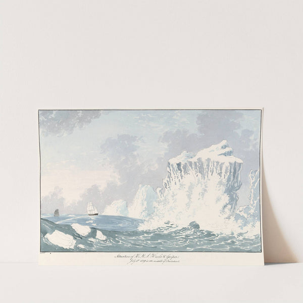 Situation of H.M.S. Hecla & Griper by Charles Hamilton Smith