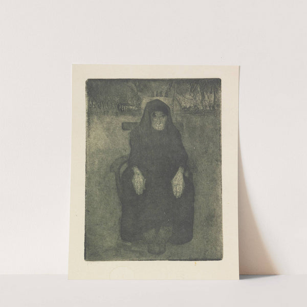 Sitzende Alte by Paula Modersohn-Becker