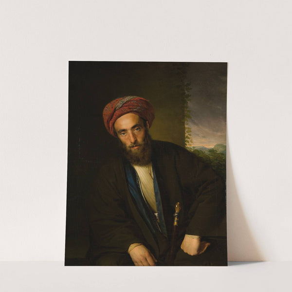 Sitzender Armenier by Franz Eybl