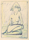 Sitzender weiblicher Akt (1925)