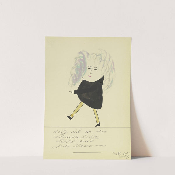 'Sitzt ich in der Strassenbahn…' by John Elsas