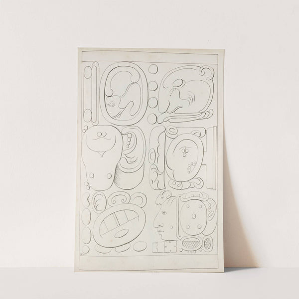 Six abstract designs by Antonio del Río