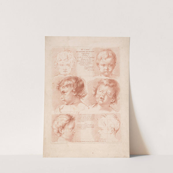 Six children’s heads (1749-1849) by Louis-François Roubiliac