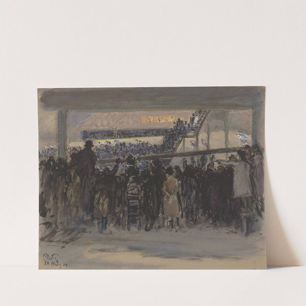 Six-day race in Berlin by Max Slevogt