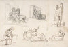 Six Figure Studies, including four for The Poor Italian Family