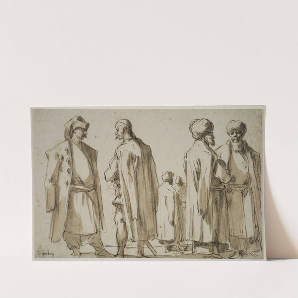 Six orientals by Gaspare Diziani