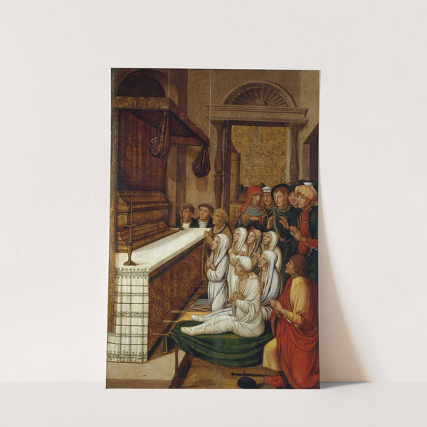 Six Resurrections before the Relics of Saint Stephen by Pere Gascó