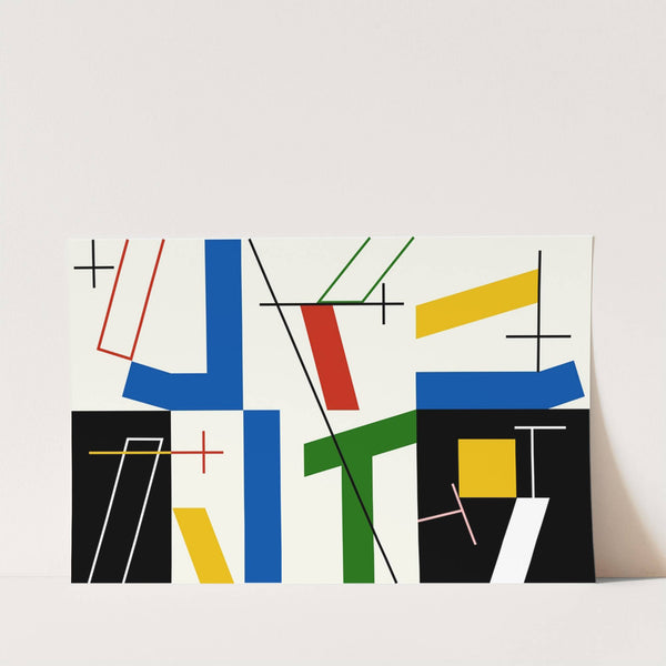 Six spaces with four small crosses (2017) by Myriam Thyes