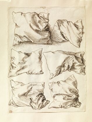 Six Studies of Pillows (1493)