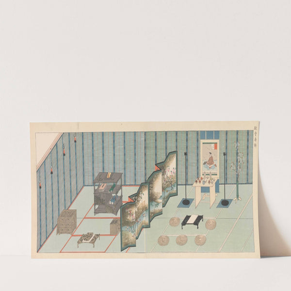 Sixteen Illustrations of Ancient Ceremonial Displays Pl.06 (1903) by Furuya Kōrin