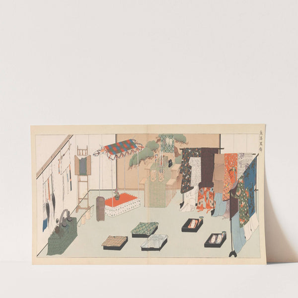 Sixteen Illustrations of Ancient Ceremonial Displays Pl.10 (1903) by Furuya Kōrin