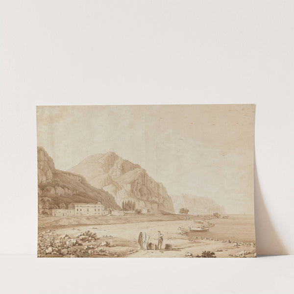 Sizilianische Küste bei Taormina by Christoph Heinrich Kniep