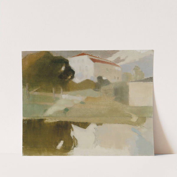 Sjundby Manor by Helene Schjerfbeck